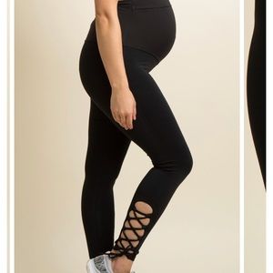 Pink blush Maternity Leggings